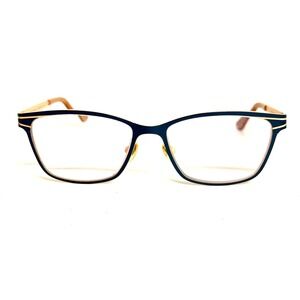 ProDesign Denmark 1426 c.9321 Pure Titanium Navy Rose Gold Eyeglass Frames 51-15